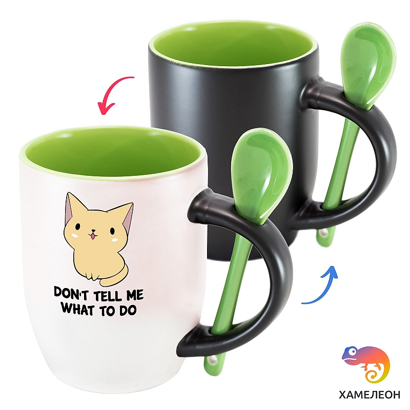 Кружка хамелеон Don’t Tell Me What to Do - # 1 Кружка хамелеон Don’t Tell Me What to Do #1