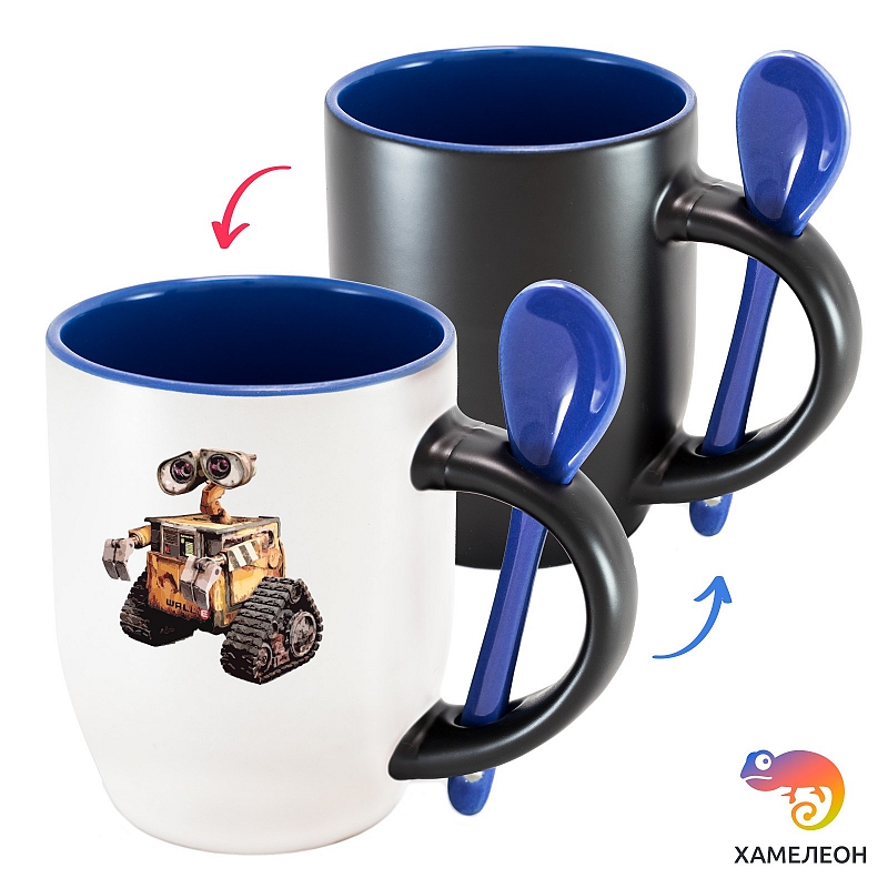 Кружка хамелеон WALL-E - # 4 Кружка хамелеон WALL-E #4