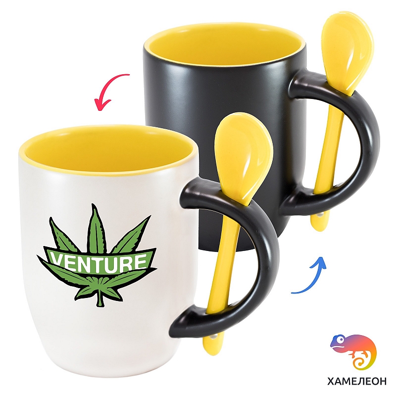 Кружка хамелеон Venture - # 3 Кружка хамелеон Venture #3