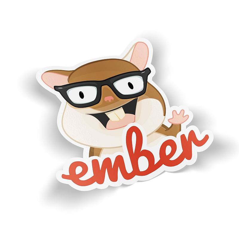 Стикер Ember - # 1 Стикер Ember #1