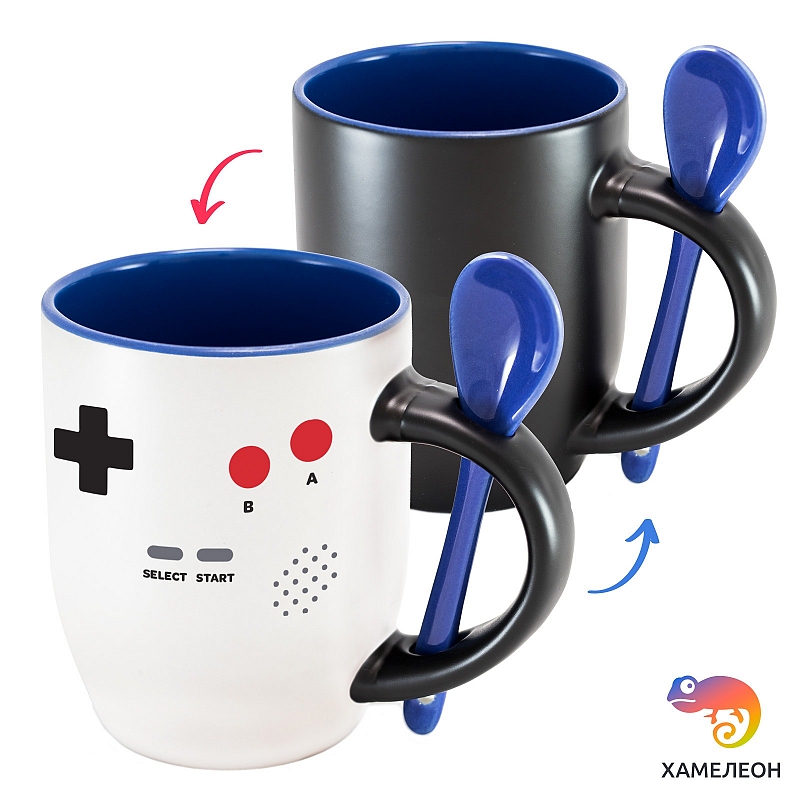 Кружка хамелеон Gameboy - # 3 Кружка хамелеон Gameboy #3