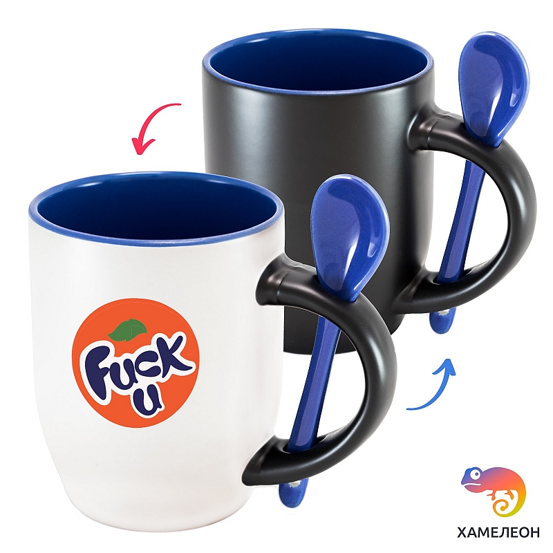 Кружка хамелеон Fuck U - # 3 Кружка хамелеон Fuck U #3