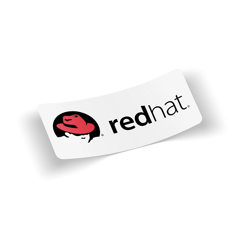 Стикер Red Hat - # 1 Стикер Red Hat #1