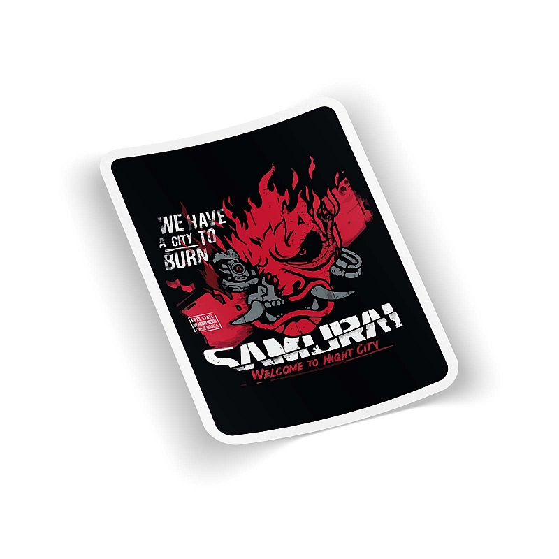 Стикер CyberPunk - # 1 Стикер CyberPunk #1