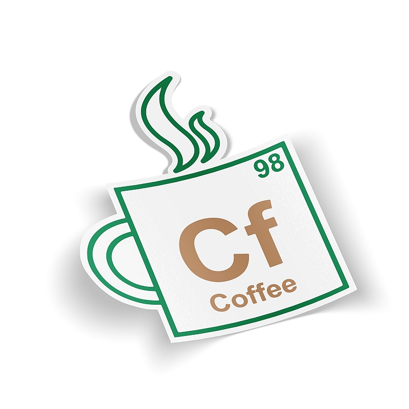 Стикер CF 98 Coffee #1