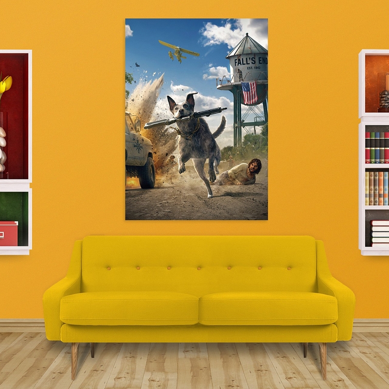 Постер Far Cry 5 (большой) - # 2 Постер Far Cry 5 (большой) #2