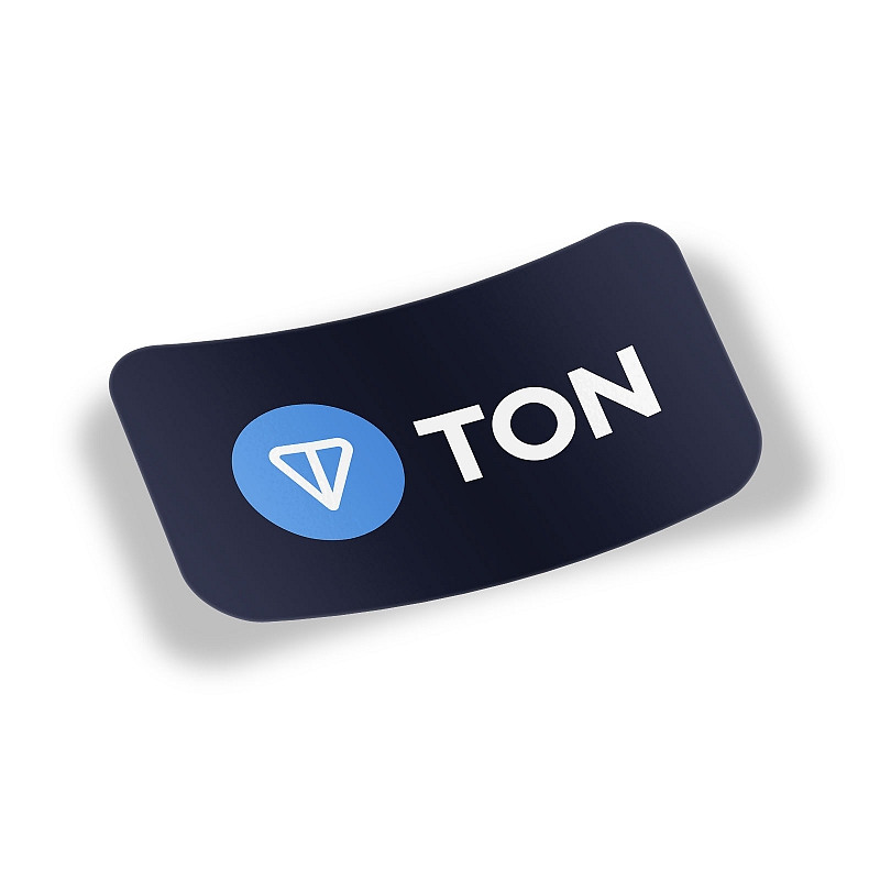 Стикер TON dark - # 1 Стикер TON dark #1