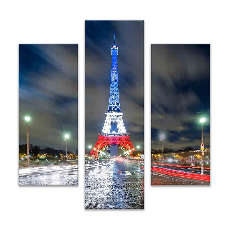 Модульная картина Париж - # 2 Модульная картина Париж #2