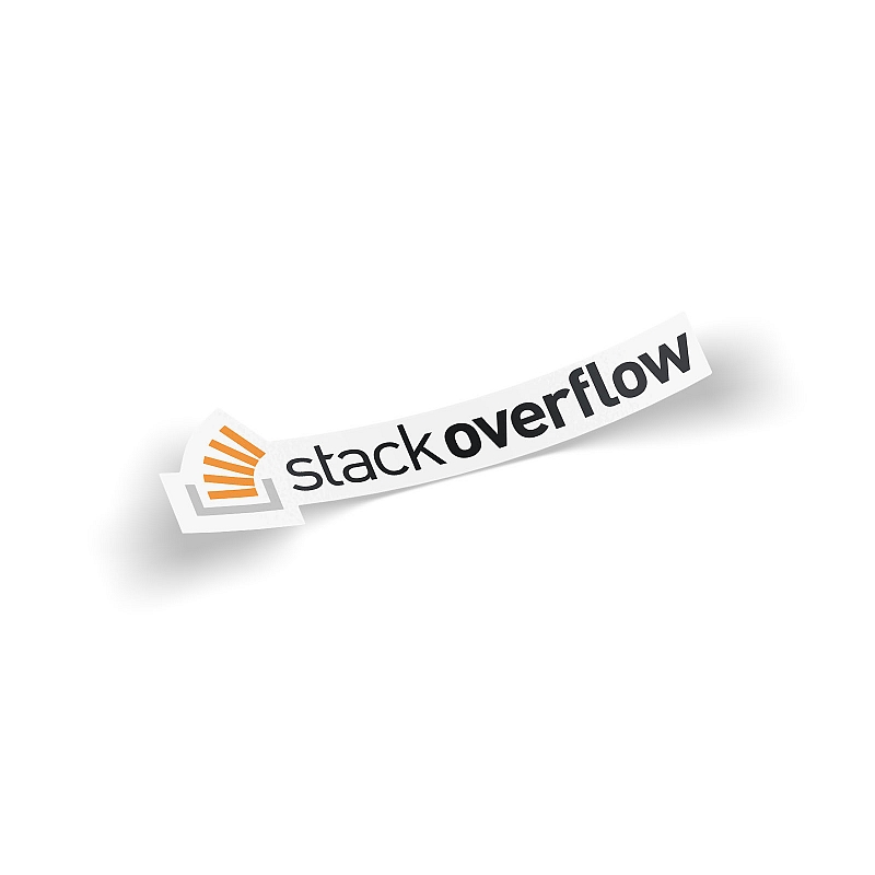 Стикер Stack Overflow (new) - # 1 Стикер Stack Overflow (new) #1
