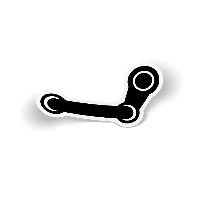 Стикер Steam (logo) #1