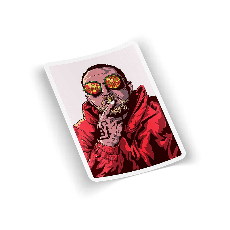 Стикер Mac Miller - # 1 Стикер Mac Miller #1