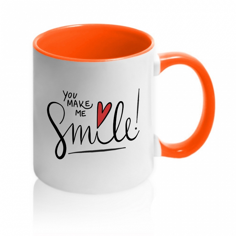 Кружка You make me smile - # 1 Кружка You make me smile #1