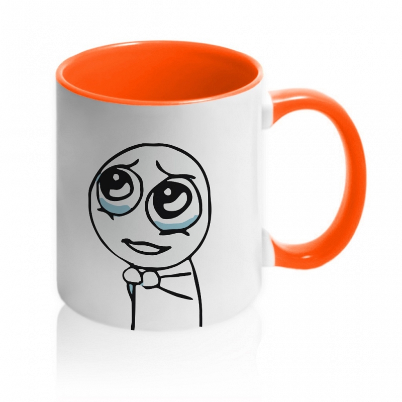 Кружка прослезившийся мем - # 1 Кружка прослезившийся мем #1