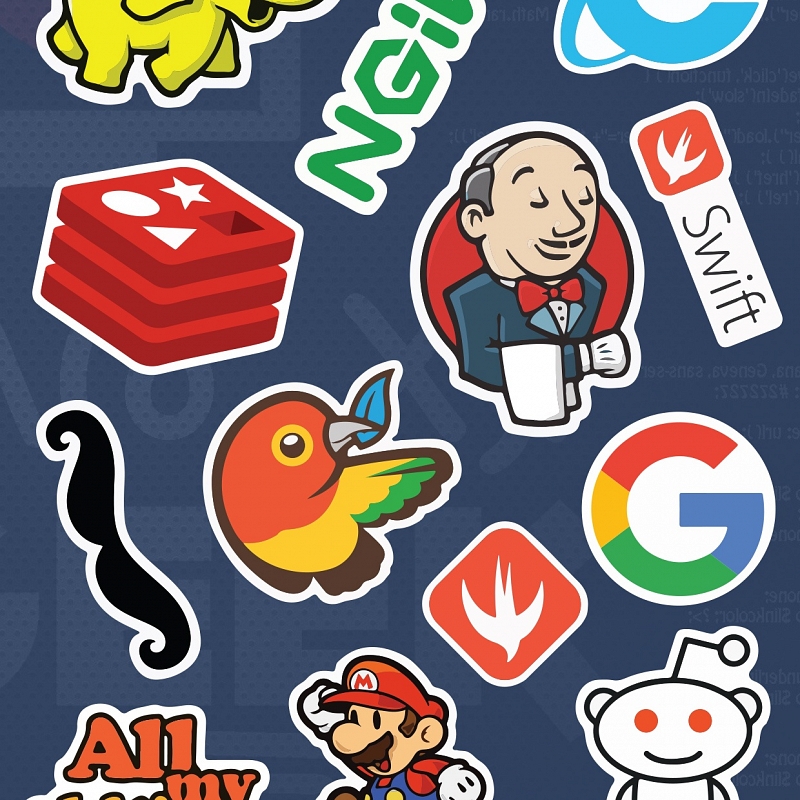 Стикерпак Набор гика #3 - # 2 Стикерпак Набор гика #3 #2