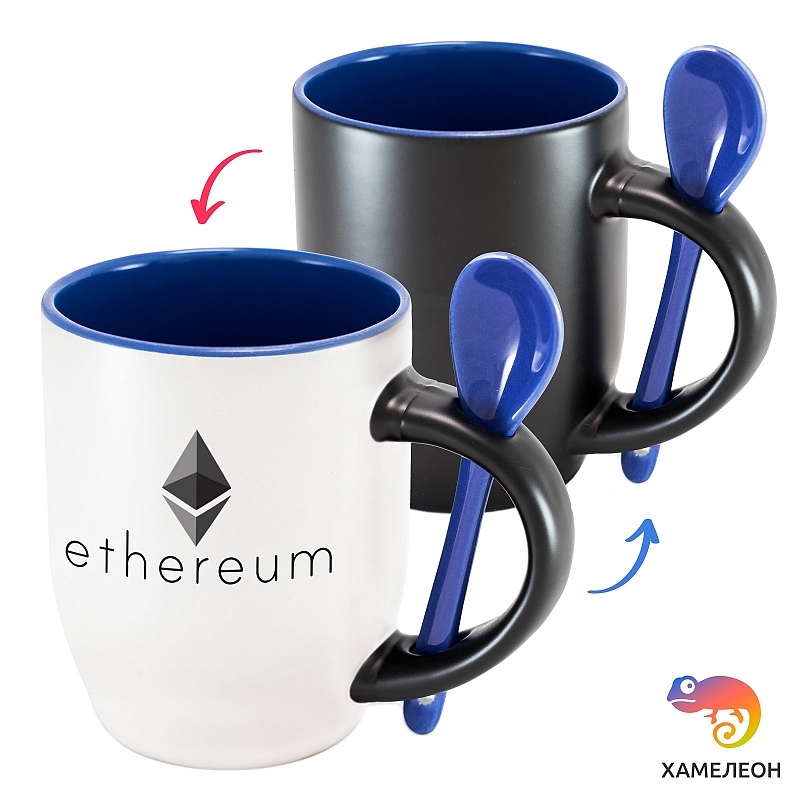 Кружка хамелеон Еthereum - # 3 Кружка хамелеон Еthereum #3