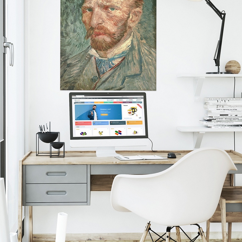 Постер Винсент Ван Гог - Автопортрет - # 2 Постер Винсент Ван Гог - Автопортрет #2