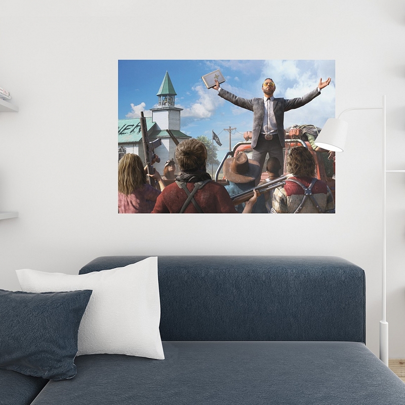 Постер Far Cry 5, Joseph Seed - # 2 Постер Far Cry 5, Joseph Seed #2