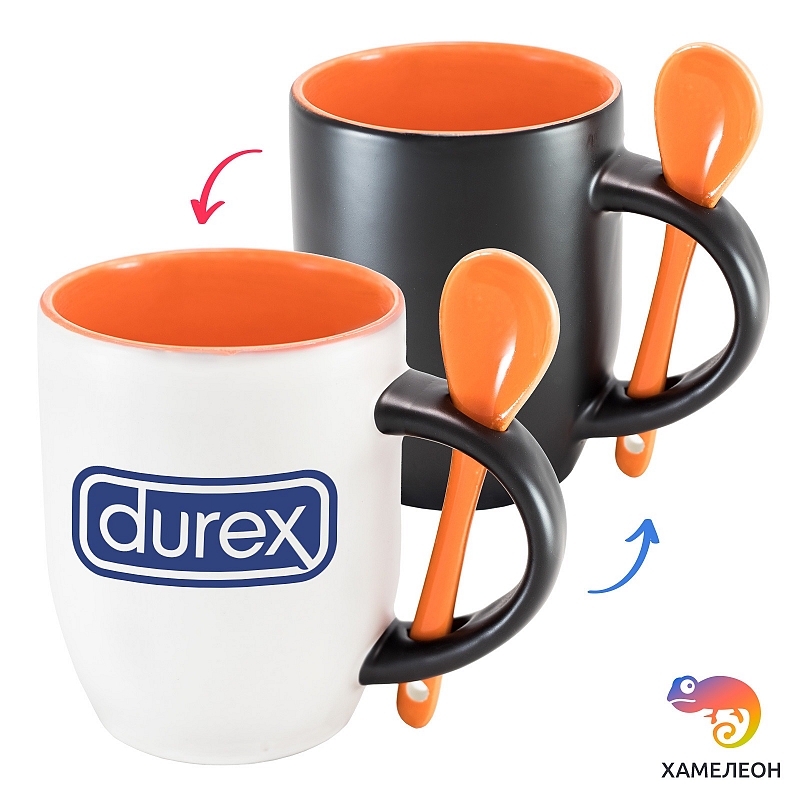 Кружка хамелеон Durex - # 3 Кружка хамелеон Durex #3