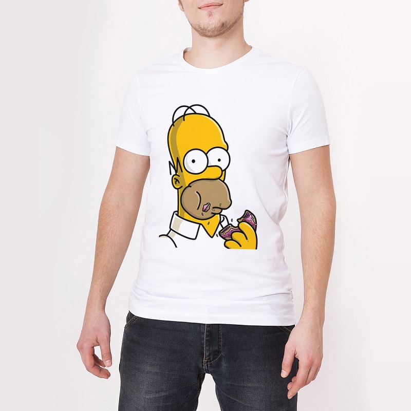 Футболка Гомер с пончиком #2