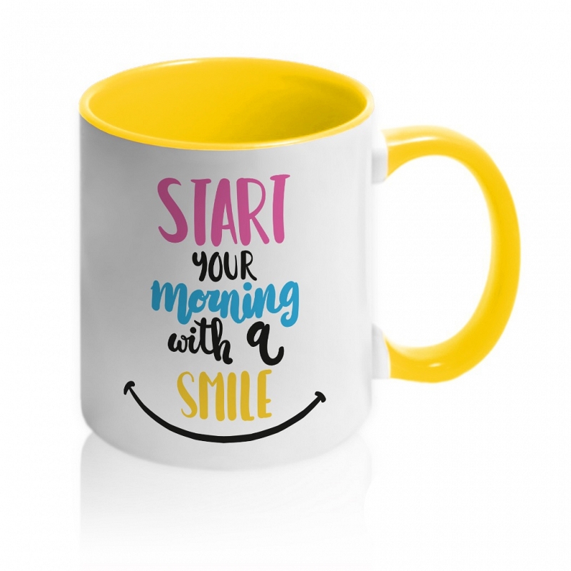 Кружка Start your morning with a smile - # 3 Кружка Start your morning with a smile #3