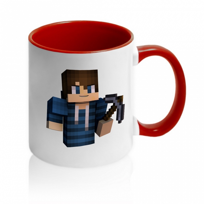 Кружка Minecraft blue boy - # 2 Кружка Minecraft blue boy #2