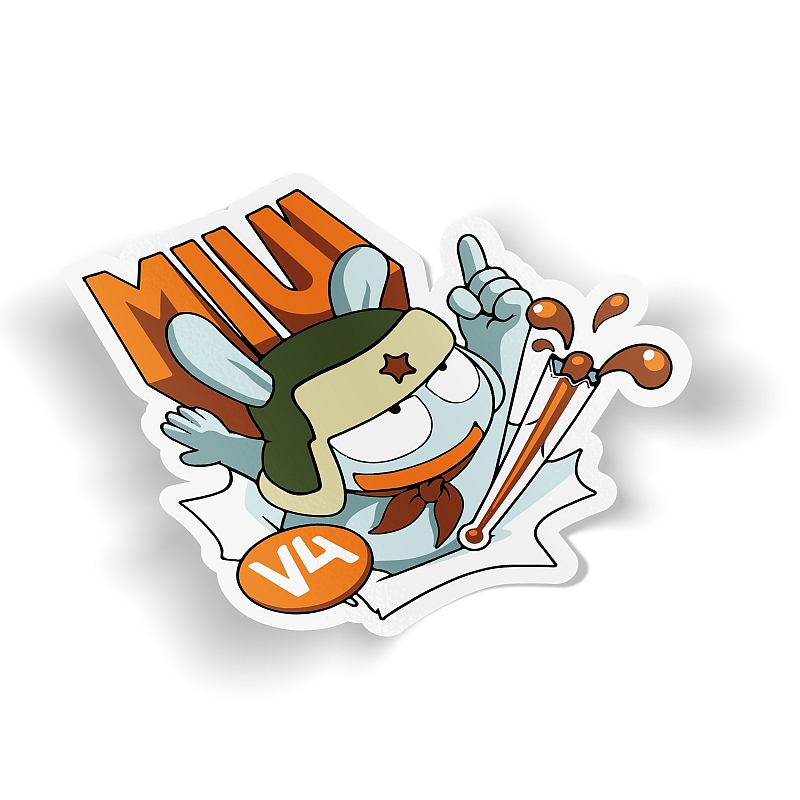 Стикер Xiaomi MIUI Mi tu - # 1 Стикер Xiaomi MIUI Mi tu #1