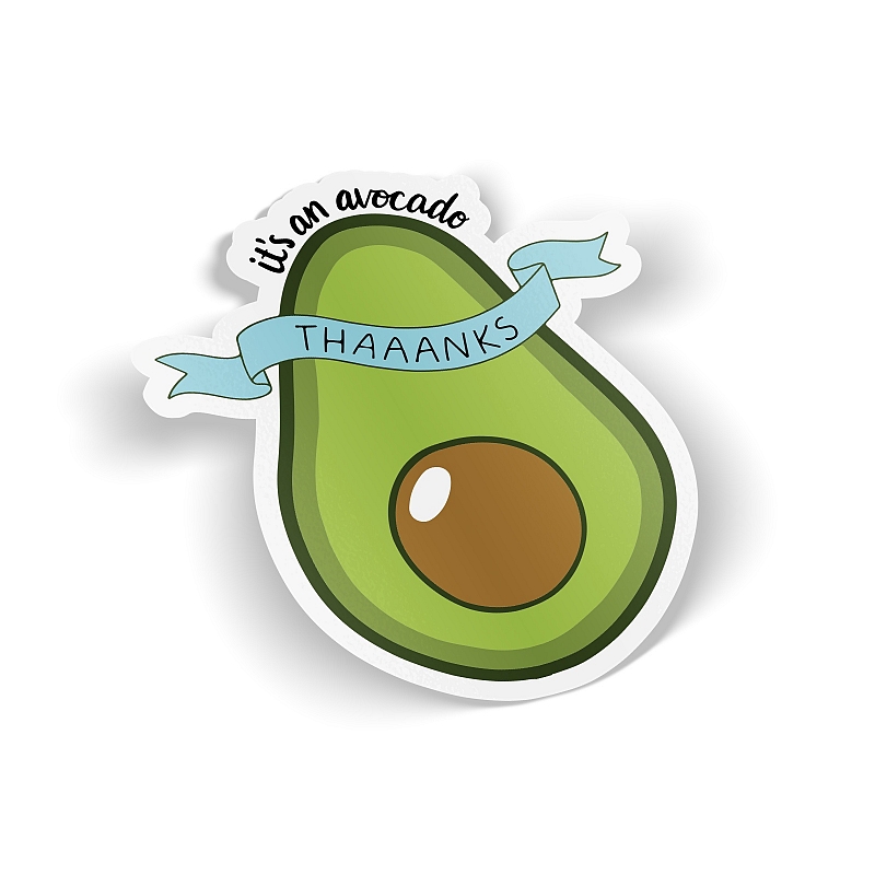 Стикер It's an Avocado - # 1 Стикер It's an Avocado #1