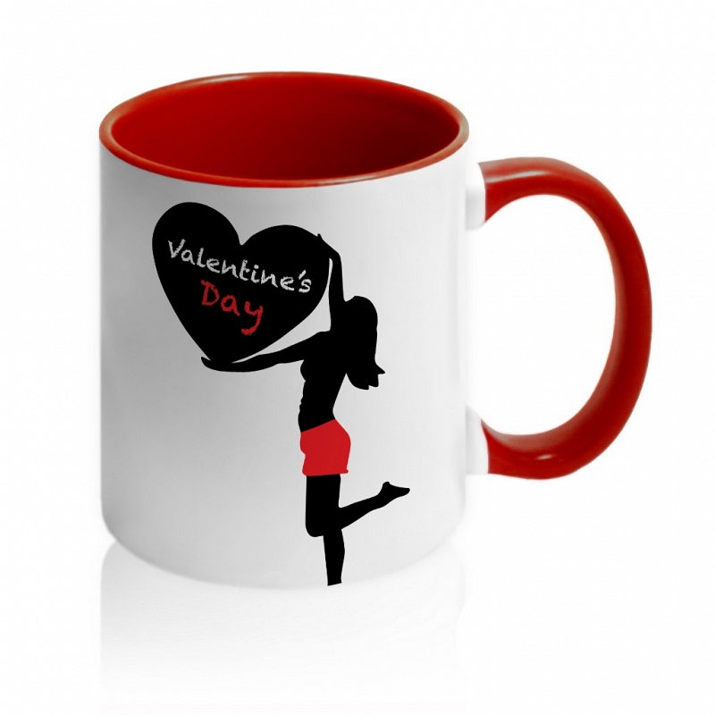 Кружка Valentine's Day (силует) - # 3 Кружка Valentine's Day (силует) #3