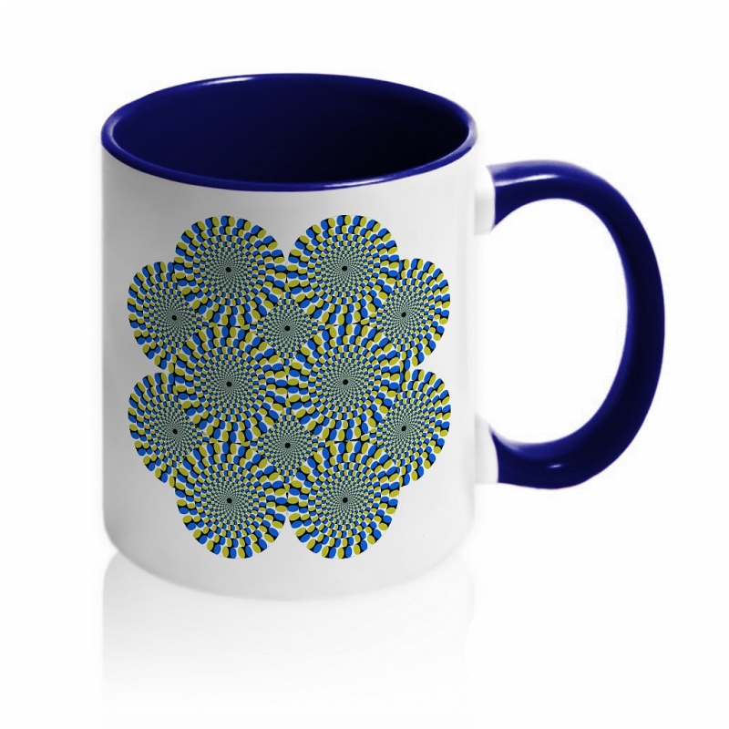 Кружка движущиеся кружочки - # 1 Кружка движущиеся кружочки #1