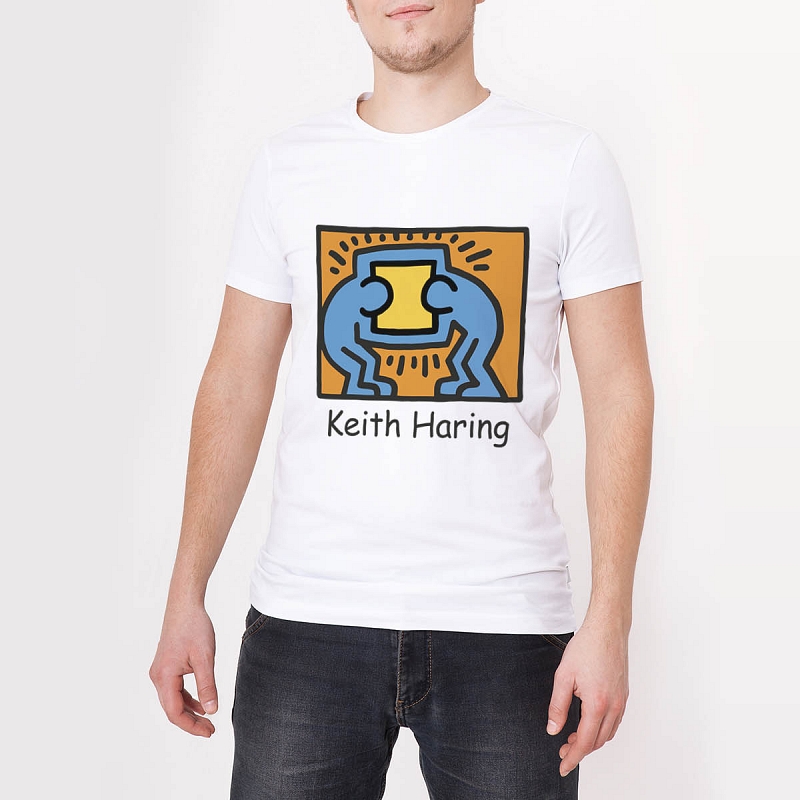 Футболка Keith Haring - Pop Shop #1 - # 2 Футболка Keith Haring - Pop Shop #1 #2
