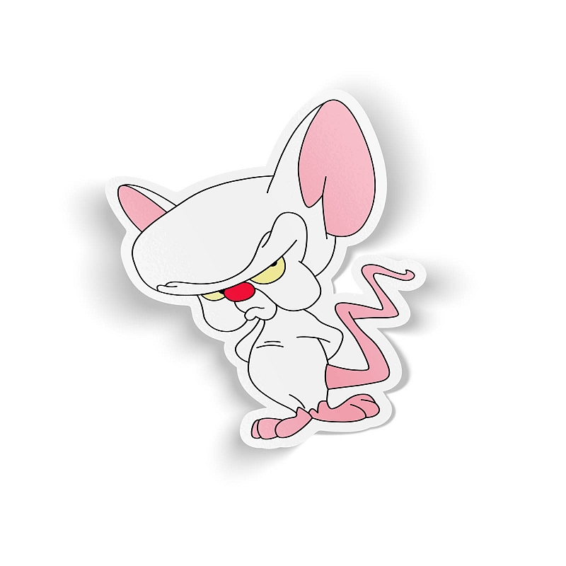 Стикер Брейн - # 1 Стикер Брейн #1