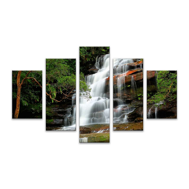 Модульная картина Водопад - # 1 Модульная картина Водопад #1