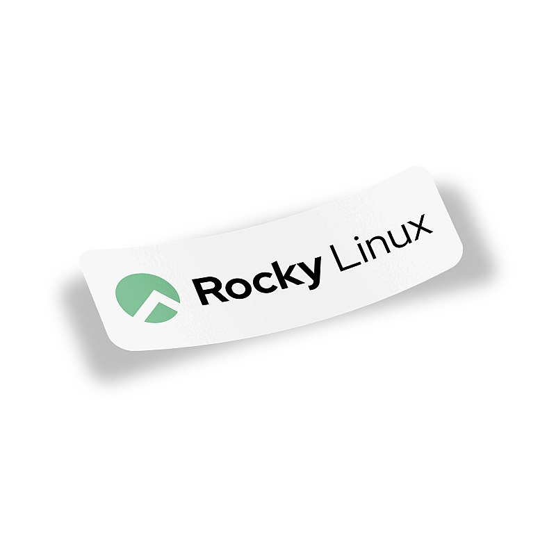 Стикер Rocky Linux - # 1 Стикер Rocky Linux #1