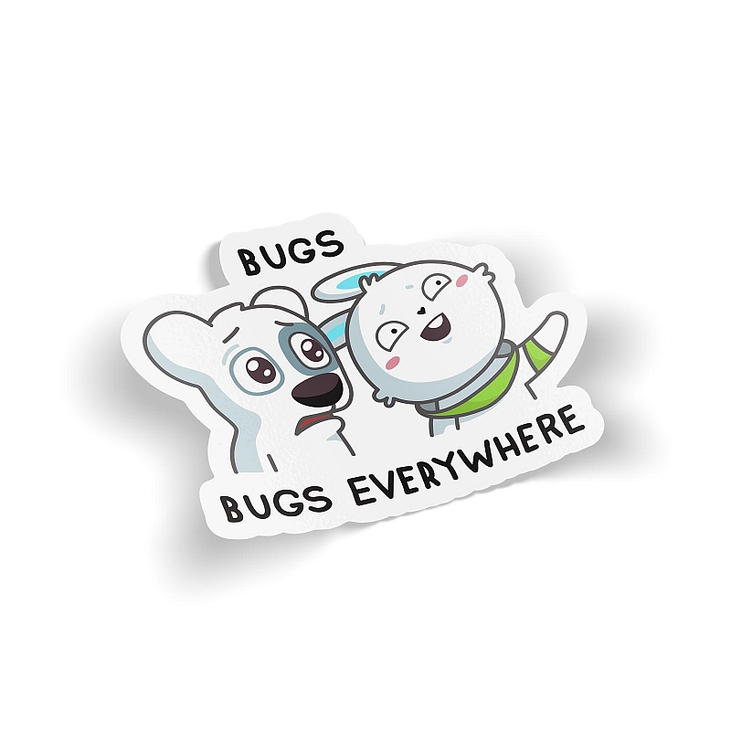 Стикер Баги везде - # 1 Стикер Баги везде #1