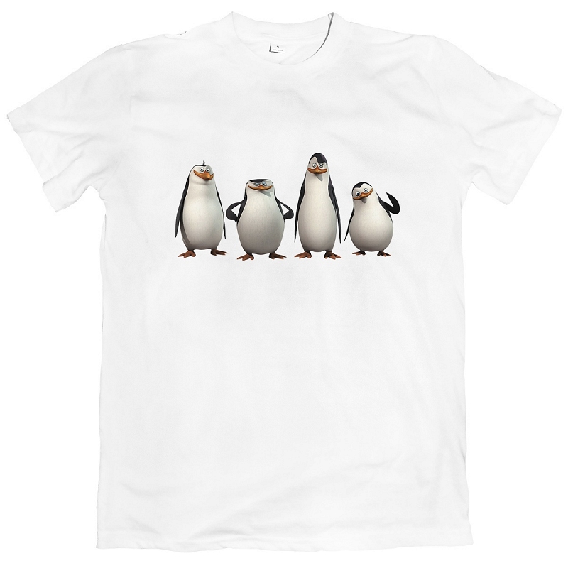 Футболка Пингвины мадагаскара - # 1 Футболка Пингвины мадагаскара #1