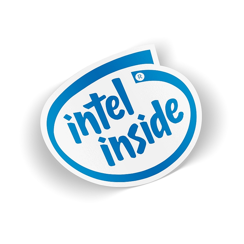 Стикер Intel Inside - # 1 Стикер Intel Inside #1