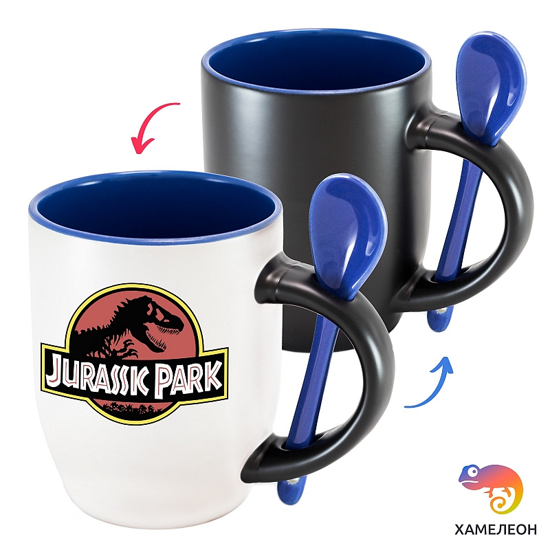Кружка хамелеон Jurassic Park - # 3 Кружка хамелеон Jurassic Park #3
