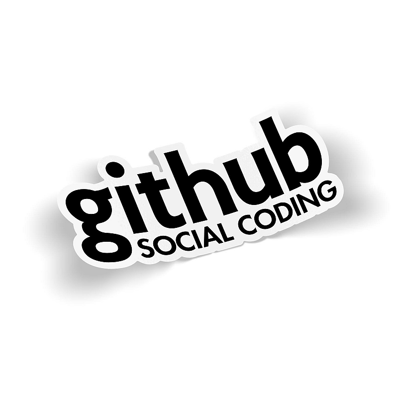 Стикер GitHub Social Coding #1