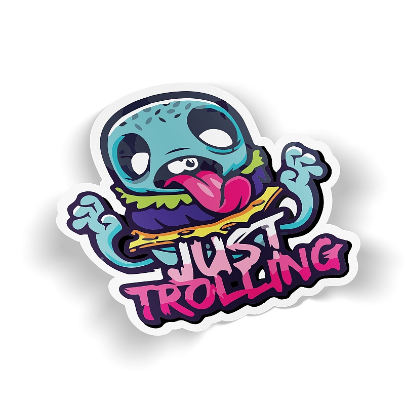 Стикер CS GO - Just Trolling - # 1 Стикер CS GO - Just Trolling #1