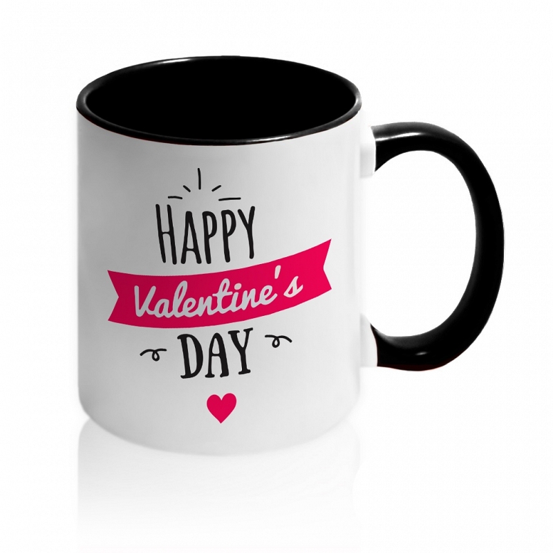 Кружка Happy Valentine's Day (pink) - # 4 Кружка Happy Valentine's Day (pink) #4