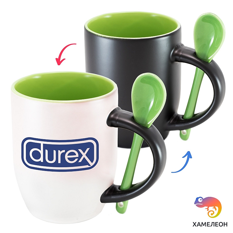Кружка хамелеон Durex - # 4 Кружка хамелеон Durex #4