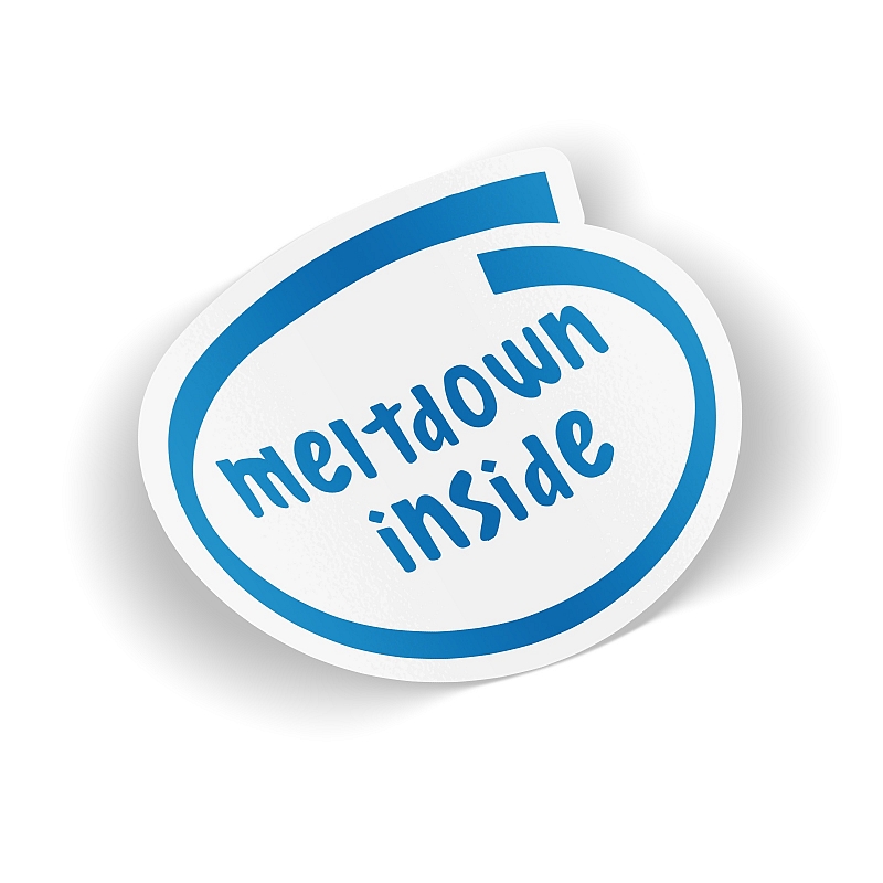 Стикер Мeltdown Inside - # 1 Стикер Мeltdown Inside #1