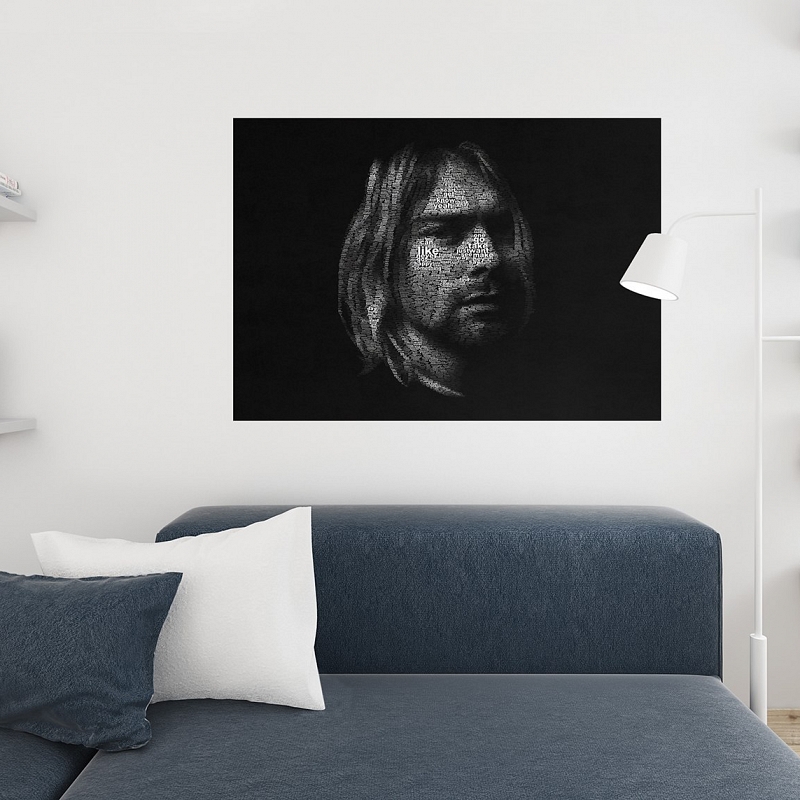 Постер Курт Кобейн - # 2 Постер Курт Кобейн #2