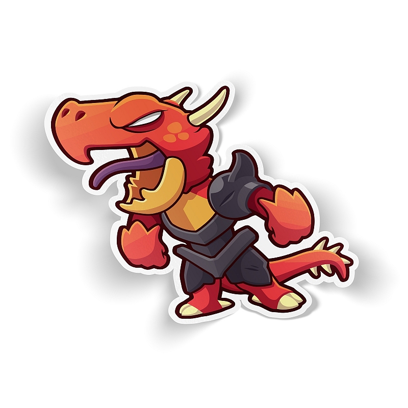 Стикер Dragon Knight - # 1 Стикер Dragon Knight #1