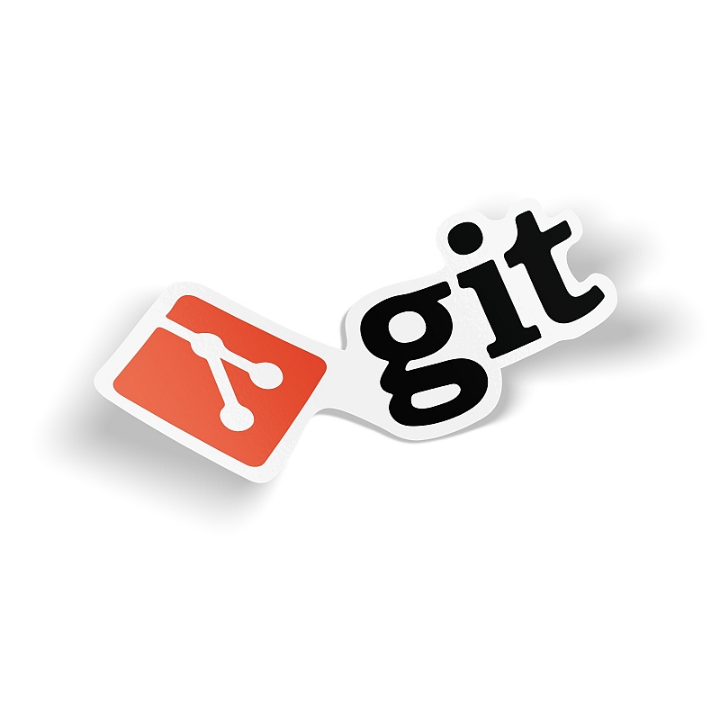 Стикер Git - # 1 Стикер Git #1