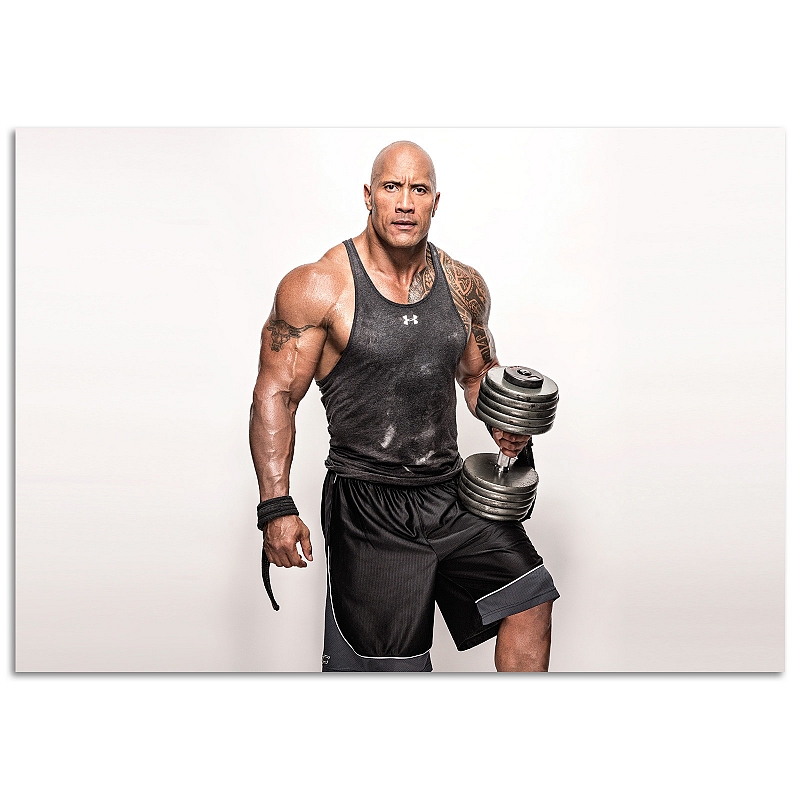 Постер Дуэйн Джонсон (большой) - # 1 Постер Дуэйн Джонсон (большой) #1