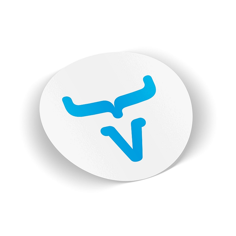 Стикер Vaadin logo - # 1 Стикер Vaadin logo #1