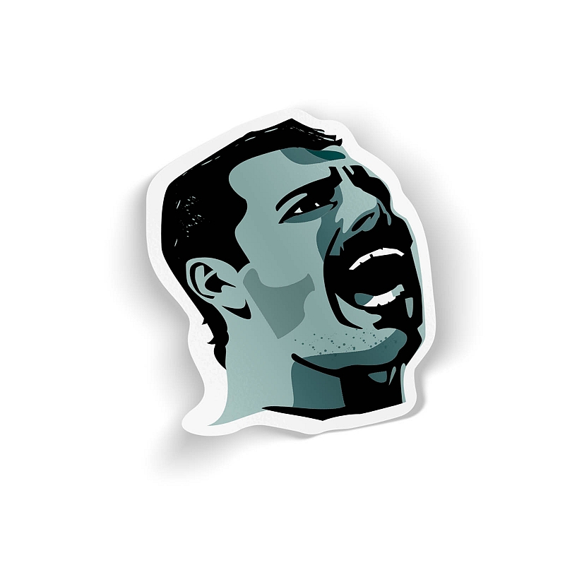Стикер Фредди Меркьюри - # 1 Стикер Фредди Меркьюри #1