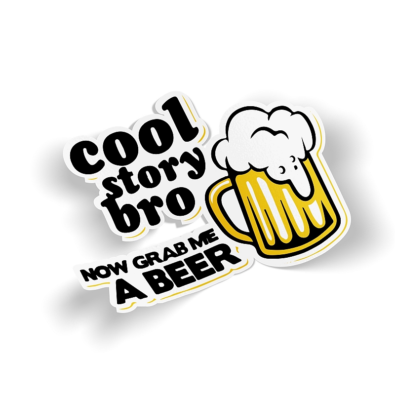 Стикер Now Grab me a Beer - # 1 Стикер Now Grab me a Beer #1