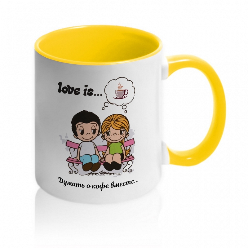 Кружка Love is кофе - # 3 Кружка Love is кофе #3